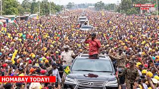 Download lagu LIVE! FIREWORKS! RUTO, WANGA STORMS HOMABAY TO LAUNCH NEW PROJECTS, MASSIVE CROWD, SIFUNA SHOKED mp3