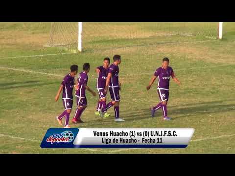 VENUS HUACHO (1) vs (0) U.N.J.F.S.C. - FÚTBOL HUACHANO - FECHA 11/2018.