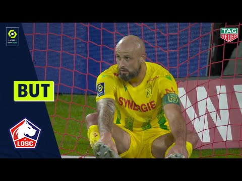 But Nicolas PALLOIS (43' csc - LOSC LILLE) LOSC LILLE - FC NANTES (2-0) 20/21