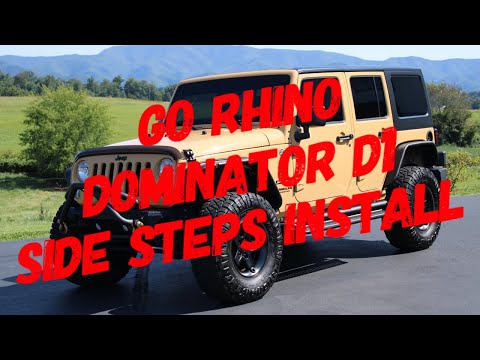 Go Rhino Dominator D1 Side Steps Better Than NFab