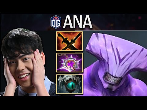 OG.ANA SMURF FACELESS VOID WITH 25 KILLS - DOTA 2 7.29 GAMEPLAY