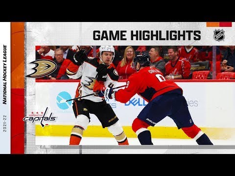 Anaheim Ducks vs Washington Capitals | December 6, 2021 | Game Highlights | NHL Regular Season