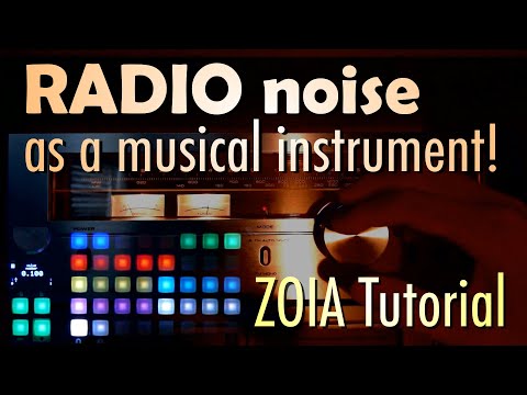 Zoia Tutorial: Radio noise as a musical instrument - Empress Effects Zoia
