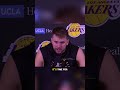 LeBron Is Washed Luka Doncic Postgame Interview Timberwolves Vs Lakers Playoffs Game 1