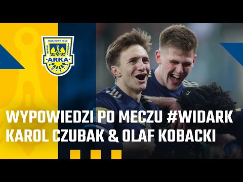 WIDZEW ŁÓDŹ - ARKA GDYNIA 2:5. ZAWODNICY PO MECZU