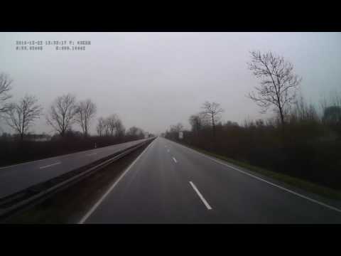 Germany. Road B5, Marne — Itzehoe-center, 2016, 4x