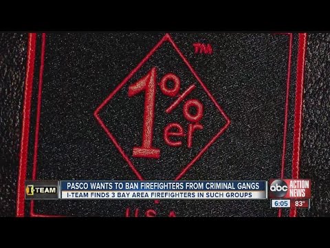 I-Team: Pasco Sheriff's Office calls for a criminal motorcycle gang policy in the fire department