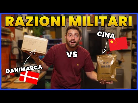 PROVO LE RAZIONI MILITARI: CINA VS DANIMARCA | PRATTQUELLO