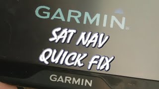 VLOG - Garmin Sat Nav (Drive 40 LM) Quick Fix