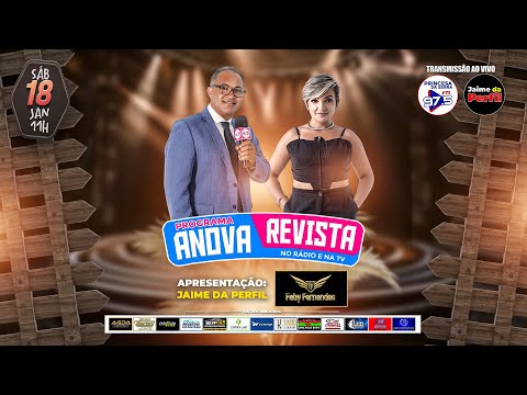 PROGRAMA ANOVA REVISTA NO RÁDIO E NA TV DIA 18-01-2025