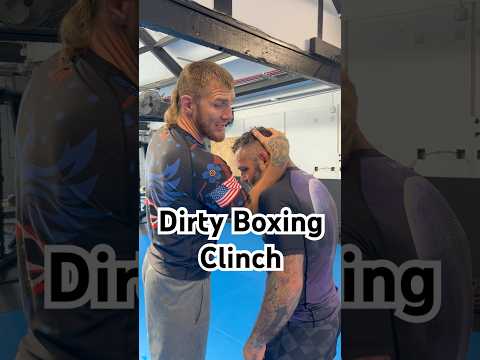 Dirty Boxing Clinch Technique #bkfc #mma #dirtyboxing