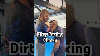 Dirty Boxing Clinch Technique #bkfc #mma #dirtyboxing