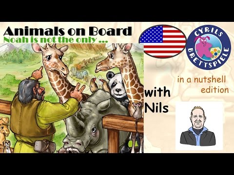 Cyrils Brettspiele - Animals on Board - in a nutshell (N67) - This is not Noah!