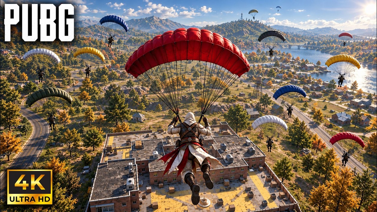 PUBG PC: FUI a DAR CLASES a la ESCUELA y sali 100% CLEAN 😎 Los GRAFICOS al MÁXIMO se ven INCREIBLES