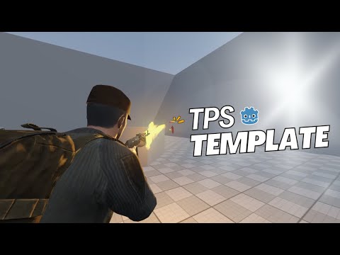 GODOT 4.4 THIRD PERSON SHOOTER