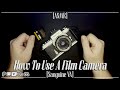 ASMR How To Use A Film Camera