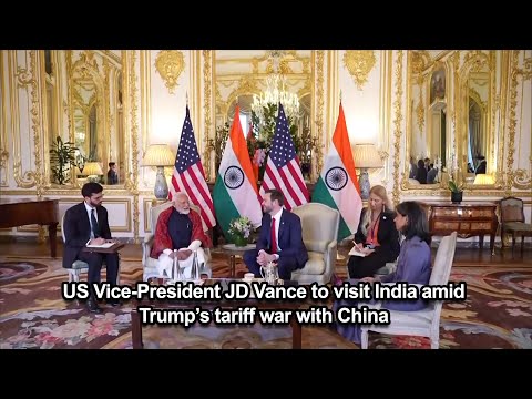 US Vice President JD Vance to visit India amid Trump’s tariff war with China