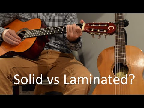 Solid Wood Top vs. Laminated Guitar Tops