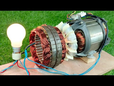Produce real free 240V electricity with simple devices