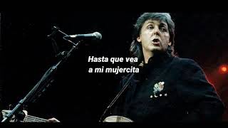 Paul McCartney - Get out of my way - Sub Esp
