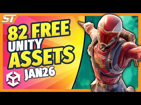 80+ FREE Unity Assets (January 2026 - Asset Store)