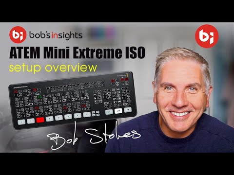 Atem Mini Extreme ISO review - Studio Setup for Streaming and recording multi-cameras