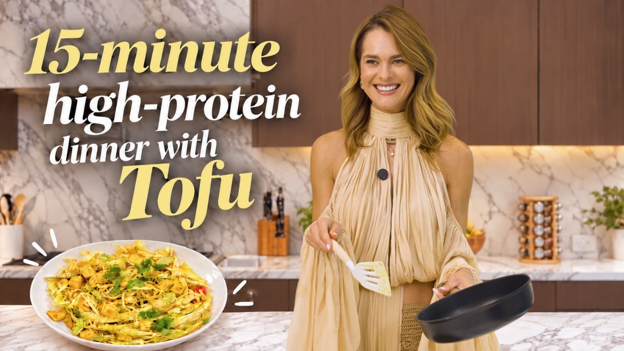 Curry tofu salad: the healthy dinner you need to try