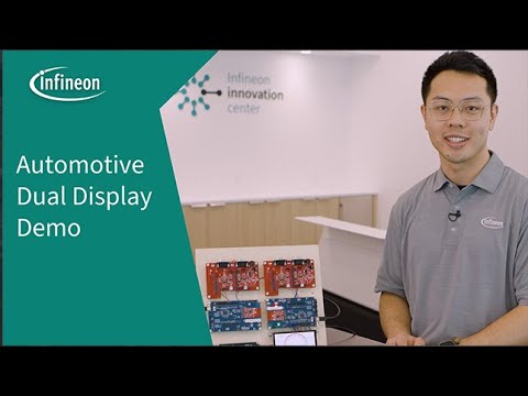Automotive Dual Display Demo Featuring the AIROC CYW20829 Bluetooth LE MCU