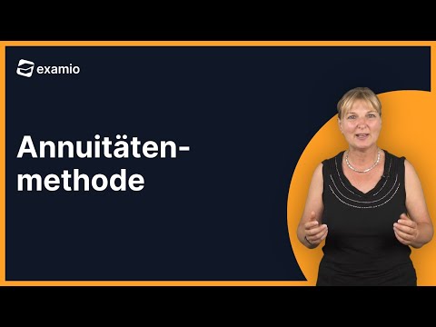 Annuitätenmethode | Beispiel, Formel, Definition