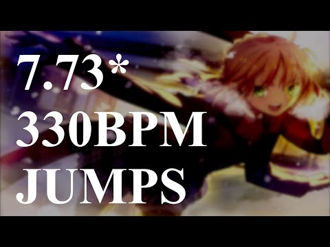 swing break 7.73* 330bpm jumps/flow aim