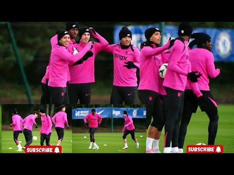 Chelsea Trained At Cobham Ahead Of Their UEFA Conference League Match Against KAA Gent