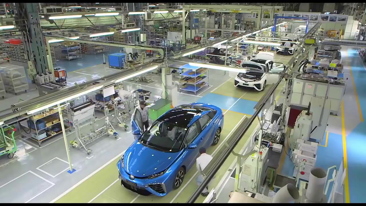 Fábrica De Automóviles - Toyota Mirai Production - Línea De Montaje (Motomachi Plant Japan)