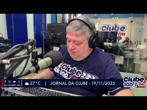 Jornal da Clube - 19/11/2025 - Edição da Manhã