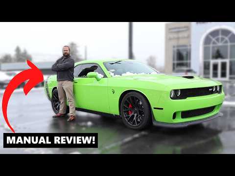 IT'S SCARY TO DRIVE! //Dodge Challenger Hellcat Manual//