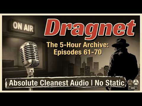 Dragnet | 5 Hours of Pure Noir: Episodes 61-70 | Fully Remastered