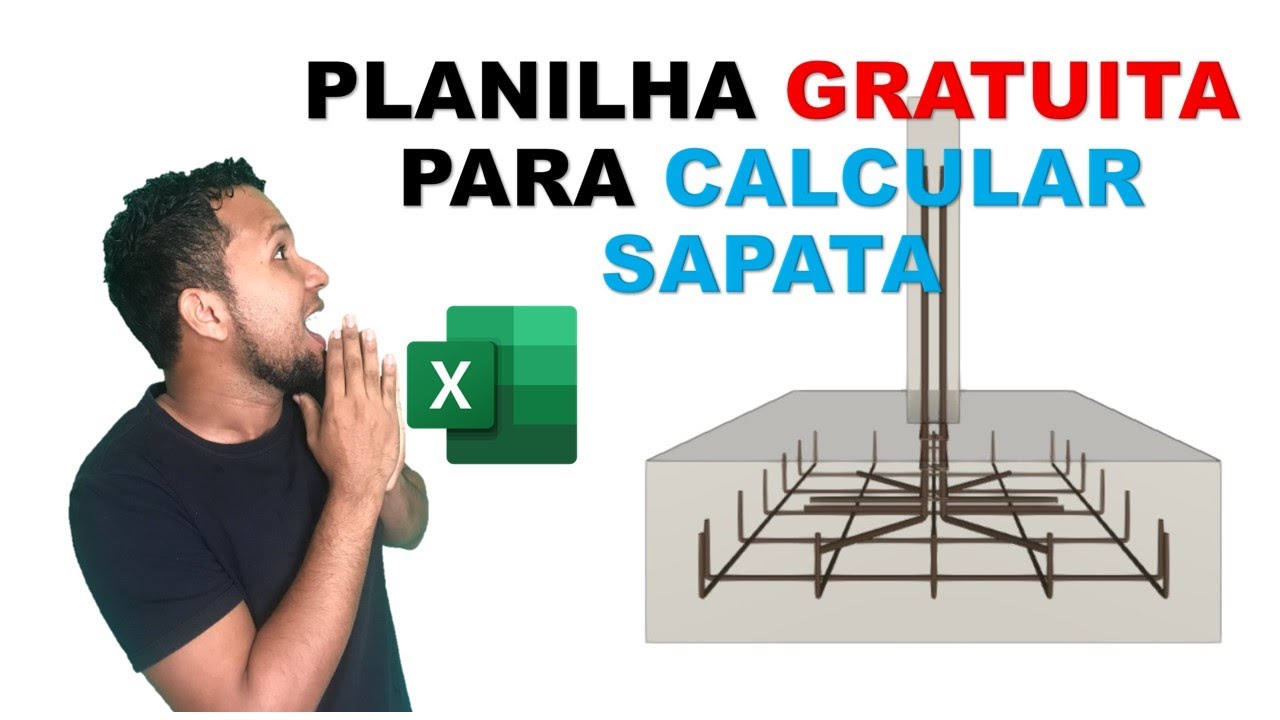 Planilha gratuita para calculo completo de sapata