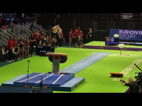 Noélie Ayuso (FRA) - Vault - Saut - Junior European championships 2024