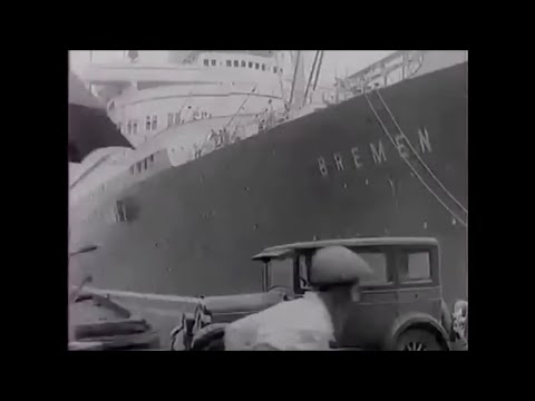 Sailing on the Liner Bremen in 1936