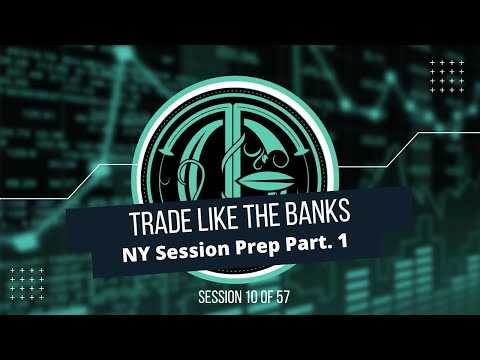 Trade Like The Banks | Preparing For NY Session Part 1