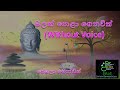 Malak Nela Genawith මලක් නෙළා ගෙනවිත් බුදු සාදුට ප