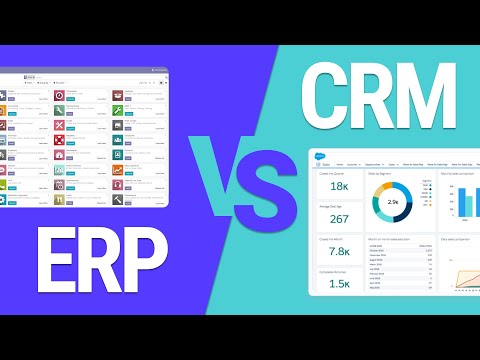 Differences between ERP and CRM: 💡 This will make it clear