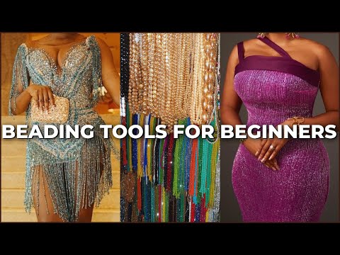 BEADING FOR BEGINNERS | TOOLS REQUIRED FOR BEADING | CLOTHES, HEADBANDS AND MORE