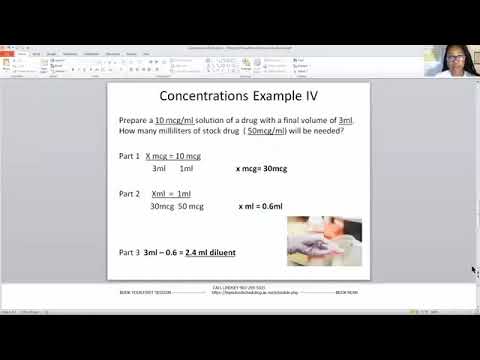 2023 PTCB Practice Concentration & Dilutions Questions