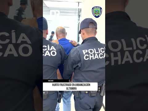 Policía frustró hurto de equipos en Altamira