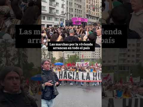 🔥 Las marchas por la vivienda convocan a la huelga general