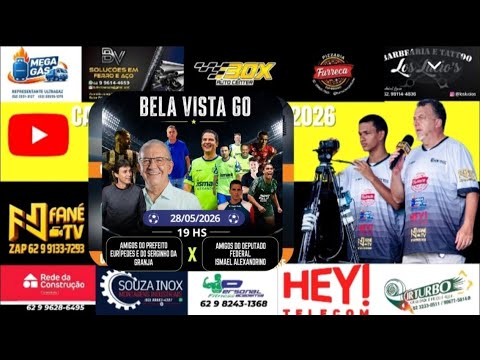 AO VIVO FANÉTV/JOGO DAS ESTRELA/BELA VISTA DE GOIÁS