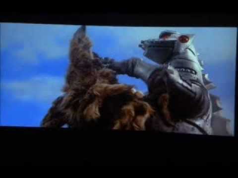 MechaGodzilla Fights King Seeser- Masaru Satō