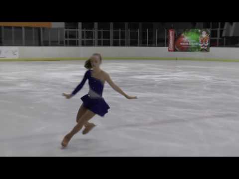 3 Tatiana KASPRZYK SP Solistki Novice II X Zawody Mikołajkowe 2016