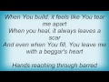 Bethany Dillon - Beggars Heart Lyrics