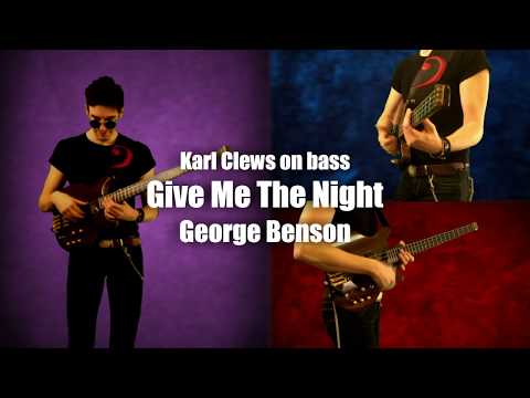 Give Me The Night by George Benson (bass trio arrangement) - Karl Clews on bass